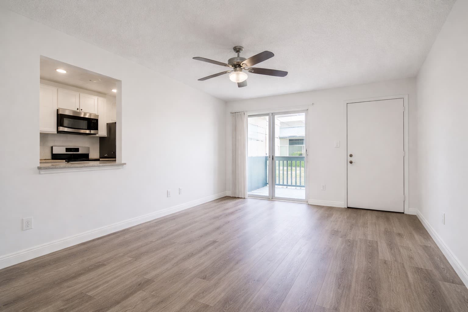 Rental unit interior after make-ready work
